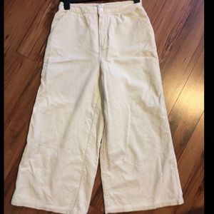 Courduroy 3/4 pants